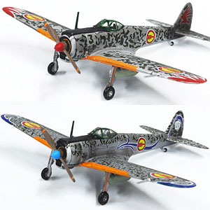 1/144 「荒野のコトブキ飛行隊 完全版」 隼一型 コトブキ飛行隊 6機セット プラモデル