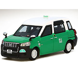1/64 ダイキャストモデル トヨタ・コンフォートハイブリッドタクシー[香港版JPN TAXI] C-33102 NT グリーン