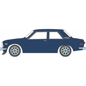 1/64 Tokyo Torque Series 9 - 1971 Datsun 510 - Custom Rich Blue with White Stripes