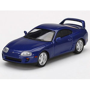 1/64 Toyota スープラ ブルーパールメタリック(左ハンドル)[MINI GT