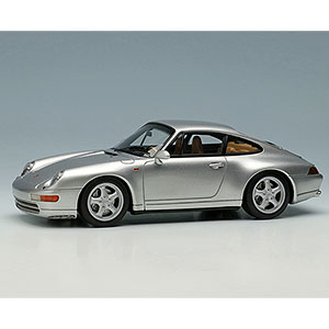 1/43 ポルシェ 911(993) カレラ4 1995 シルバー[メイクアップ]【送料