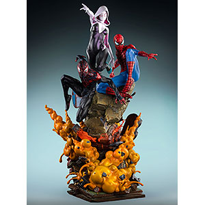 QUEEN STUDIOS スパイダーマン 1/4スタチュー シビルウォー 新品 ほど遠い