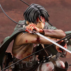 【特典】 ARTFX J 進撃の巨人 リヴァイ Fortitude ver. 1/7 完成品フィギュア (コトブキヤショップ限定)