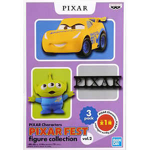 PIXAR Characters PIXAR FEST figure collection vol.2 エイリアン＆クルーズ・ラミレス＆ピクサーロゴ (プライズ)