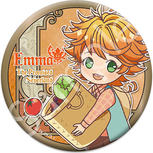 約束のネバーランド 缶バッジ エマ 農園ver.