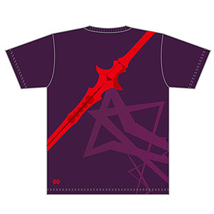 Fate/Grand Order モチーフデザインTシャツ ランサー/スカサハ