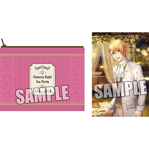 うたの☆プリンスさまっ♪ ポストカード付きマルチポーチ Flowery Night Tea Party アナザーショットVer.「来栖翔」