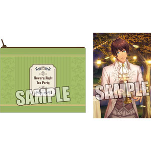 うたの☆プリンスさまっ♪ ポストカード付きマルチポーチ Flowery Night Tea Party アナザーショットVer.「愛島セシル」