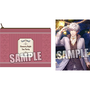 うたの☆プリンスさまっ♪ ポストカード付きマルチポーチ Flowery Night Tea Party アナザーショットVer.「黒崎蘭丸」