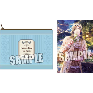 うたの☆プリンスさまっ♪ ポストカード付きマルチポーチ Flowery Night Tea Party アナザーショットVer.「カミュ」