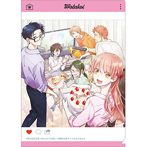 ヲタクに恋は難しい クリアファイル 花子＆太郎[ムービック]《在庫切れ》