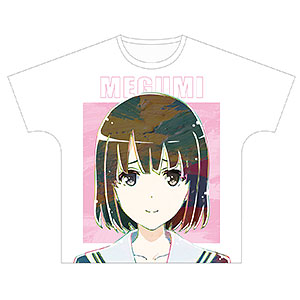 冴えない彼女の育てかた Fine 加藤恵 Ani-Art フルグラフィックTシャツ ユニセックス M