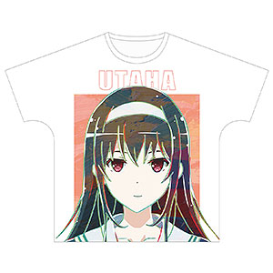 冴えない彼女の育てかた Fine 霞ヶ丘詩羽 Ani-Art フルグラフィックTシャツ ユニセックス S