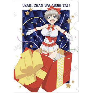 宇崎ちゃんは遊びたい！ 描き下ろしイラスト 宇崎花 クリスマスver. クリアファイル