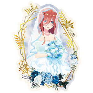 五等分の花嫁∬ トラベルステッカー(ウエディング) (3)中野三玖