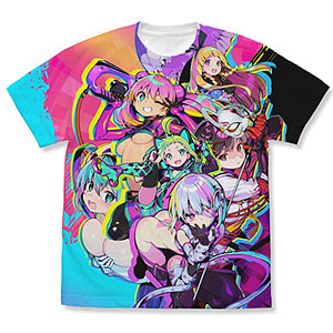 ドーナドーナ フルグラフィックTシャツ/WHITE-XL