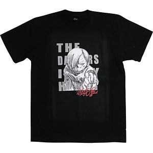 僕の心のヤバイやつ 市川京太郎ラフ画Tシャツ BK Mサイズ