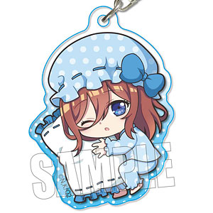 五等分の花嫁　アクリルキーホルダーセット　おやすみver 映画「五等分の花嫁」 ミニキャラアクリルキーホルダー フラワー