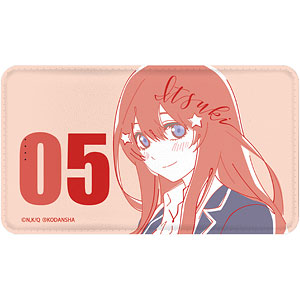 五等分の花嫁 一花 lette-graph モバイルバッテリー[アルマビアンカ