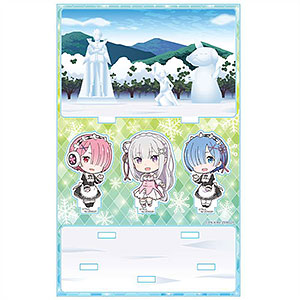 Re：ゼロから始める異世界生活 アクリルジオラマB[エミリア＆レム＆ラム]