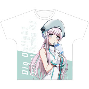 D4DJ 描き下ろしイラスト 出雲咲姫 プレゼントver. フルグラフィックTシャツ ユニセックス XL