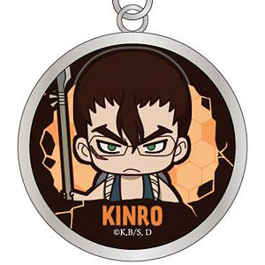 Dr.STONE ガラスキーホルダー 金狼