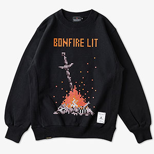 ダークソウル ８bitの篝火の Tシャツ DARK SOULS ダークソウル × TORCH TORCH/ 8bitの篝火のTシャツ 2023 ver