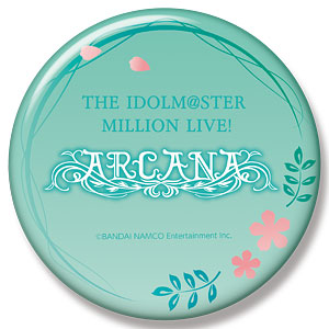 アイドルマスター ミリオンライブ！ ユニットロゴビッグ缶バッジ ARCANA