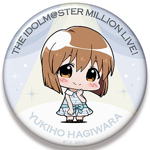 ミニッチュ アイドルマスター ミリオンライブ！ ビッグ缶バッジ 萩原雪歩