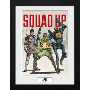 Apex Legends フレーム入りアートポスター バンガロール/オクタン/パスファインダー