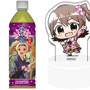 アイドルマスター ミリオンライブ！ ミニッチュボトルキャップセット (緑茶 花咲夜+春日未来)