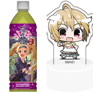 アイドルマスター ミリオンライブ！ ミニッチュボトルキャップセット (緑茶 花咲夜+伊吹翼)