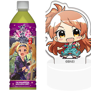 アイドルマスター ミリオンライブ！ ミニッチュボトルキャップセット (緑茶 花咲夜+大神環)
