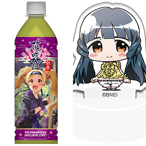 アイドルマスター ミリオンライブ！ ミニッチュボトルキャップセット (緑茶 花咲夜+北上麗花)