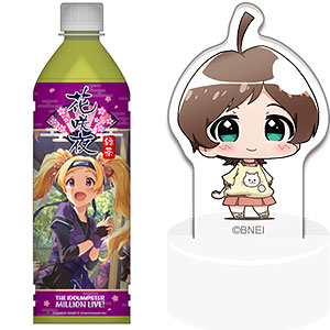 アイドルマスター ミリオンライブ！ ミニッチュボトルキャップセット (緑茶 花咲夜+木下ひなた)