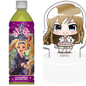 アイドルマスター ミリオンライブ！ ミニッチュボトルキャップセット (緑茶 花咲夜+高坂海美)