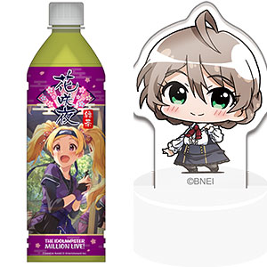 アイドルマスター ミリオンライブ！ ミニッチュボトルキャップセット (緑茶 花咲夜+桜守歌織)