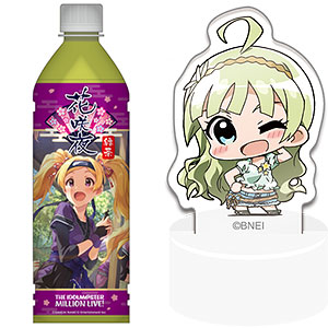 アイドルマスター ミリオンライブ！ ミニッチュボトルキャップセット (緑茶 花咲夜+島原エレナ)