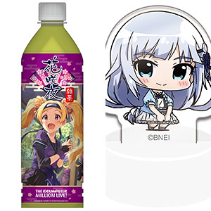 アイドルマスター ミリオンライブ！ ミニッチュボトルキャップセット (緑茶 花咲夜+白石紬)