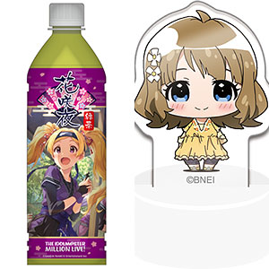 アイドルマスター ミリオンライブ！ ミニッチュボトルキャップセット (緑茶 花咲夜+周防桃子)