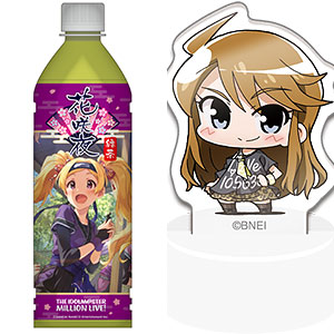 アイドルマスター ミリオンライブ！ ミニッチュボトルキャップセット (緑茶 花咲夜+所恵美)