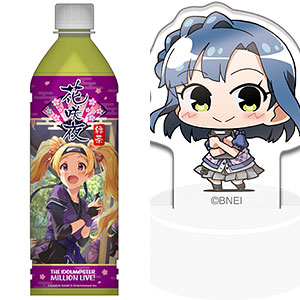 アイドルマスター ミリオンライブ！ ミニッチュボトルキャップセット (緑茶 花咲夜+七尾百合子)