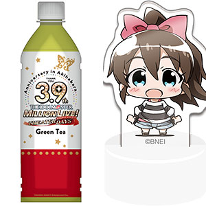 アイドルマスター ミリオンライブ！ ミニッチュボトルキャップセット(緑茶 3.9th+佐竹美奈子)
