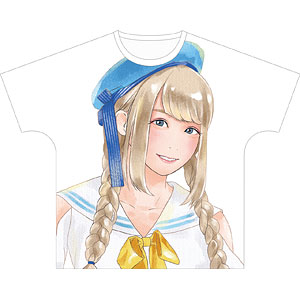 えなこ Ani-Art aqua label フルグラフィックTシャツ ver.B ユニセックス XL
