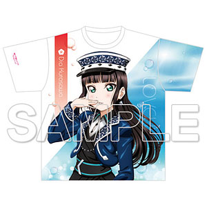 衣類　渡辺曜 Ver.Fantastic Departure! フルグラフィックTシャツ ホワイト フリーサイズ 「ラブライブ!サンシャイン!!」 渡辺曜フルグラフィックTシャツ [ラブライブ！サンシャイン
