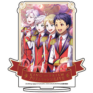 キャラアクリルフィギュア「KING OF PRISM プリズムラッシュ！LIVE」27/シン＆ニッカネン＆左京＆右京