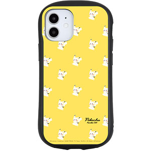 ポケットモンスター iPhone 12 mini 対応 ハイブリッドガラスケース 総柄