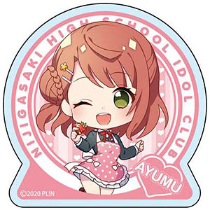 ラブライブ！虹ヶ咲学園スクールアイドル同好会 メモスタンドクリップ 上原歩夢 チョコデフォルメ ver
