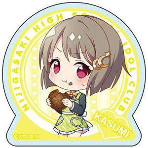 ラブライブ！虹ヶ咲学園スクールアイドル同好会 メモスタンドクリップ 中須かすみ チョコデフォルメ ver