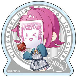 ラブライブ！虹ヶ咲学園スクールアイドル同好会 メモスタンドクリップ 天王寺璃奈 チョコデフォルメ ver